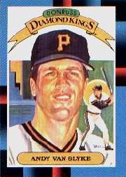 1988 Donruss Baseball Cards    018      Andy Van Slyke DK